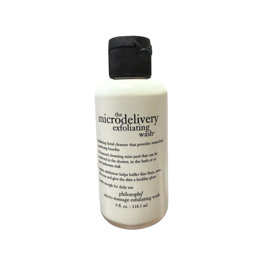 The Microdelivery Exfoliating Facial Wash by Philosophy, 4 oz Daily Facial Wash